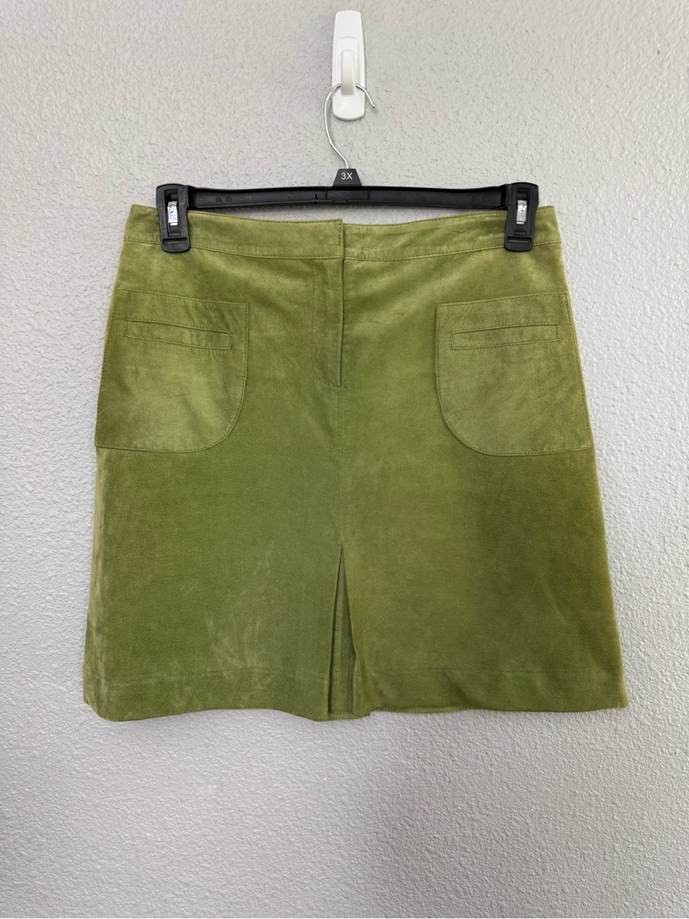 Vintage Lilly Pulitzer Suede Mini Skirt Size 8